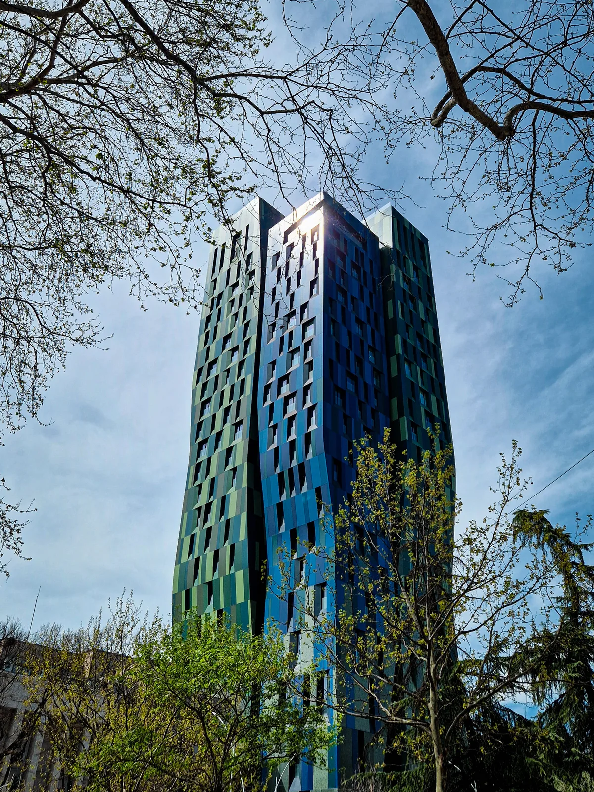 Blue Glass Spire — Tirana — Albania