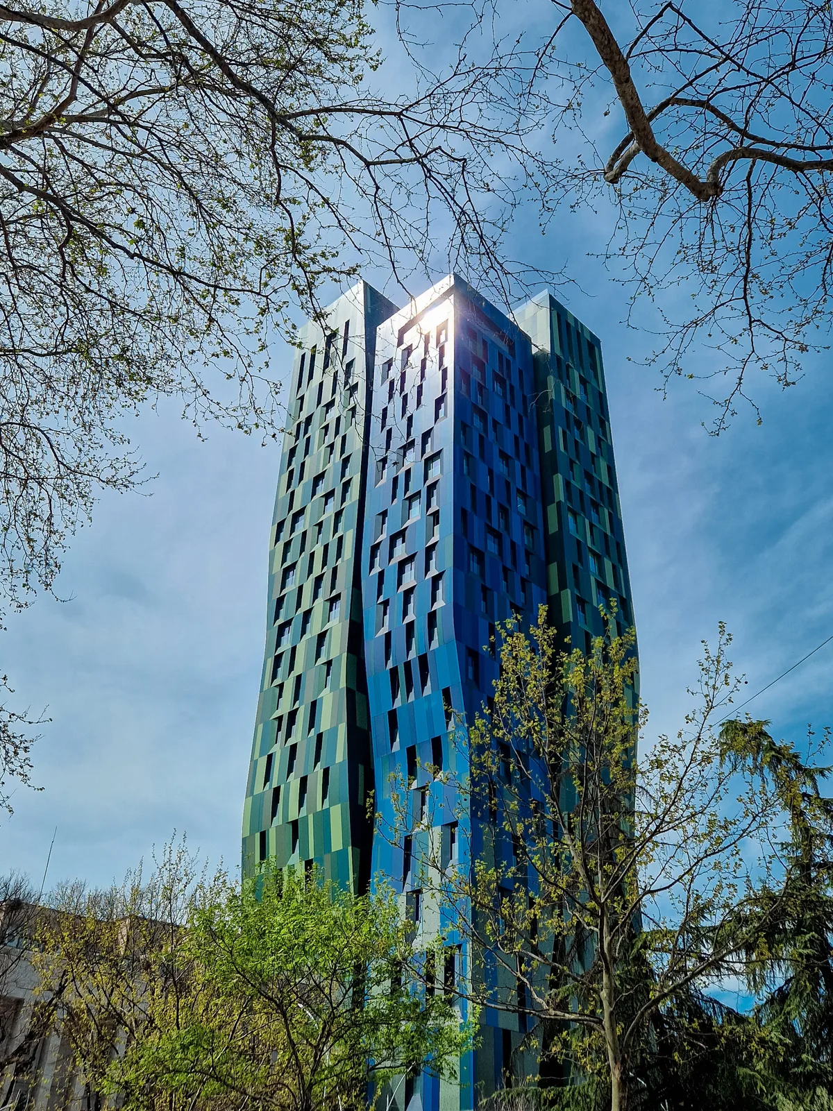 Blue Glass Spire — Tirana — Albania
