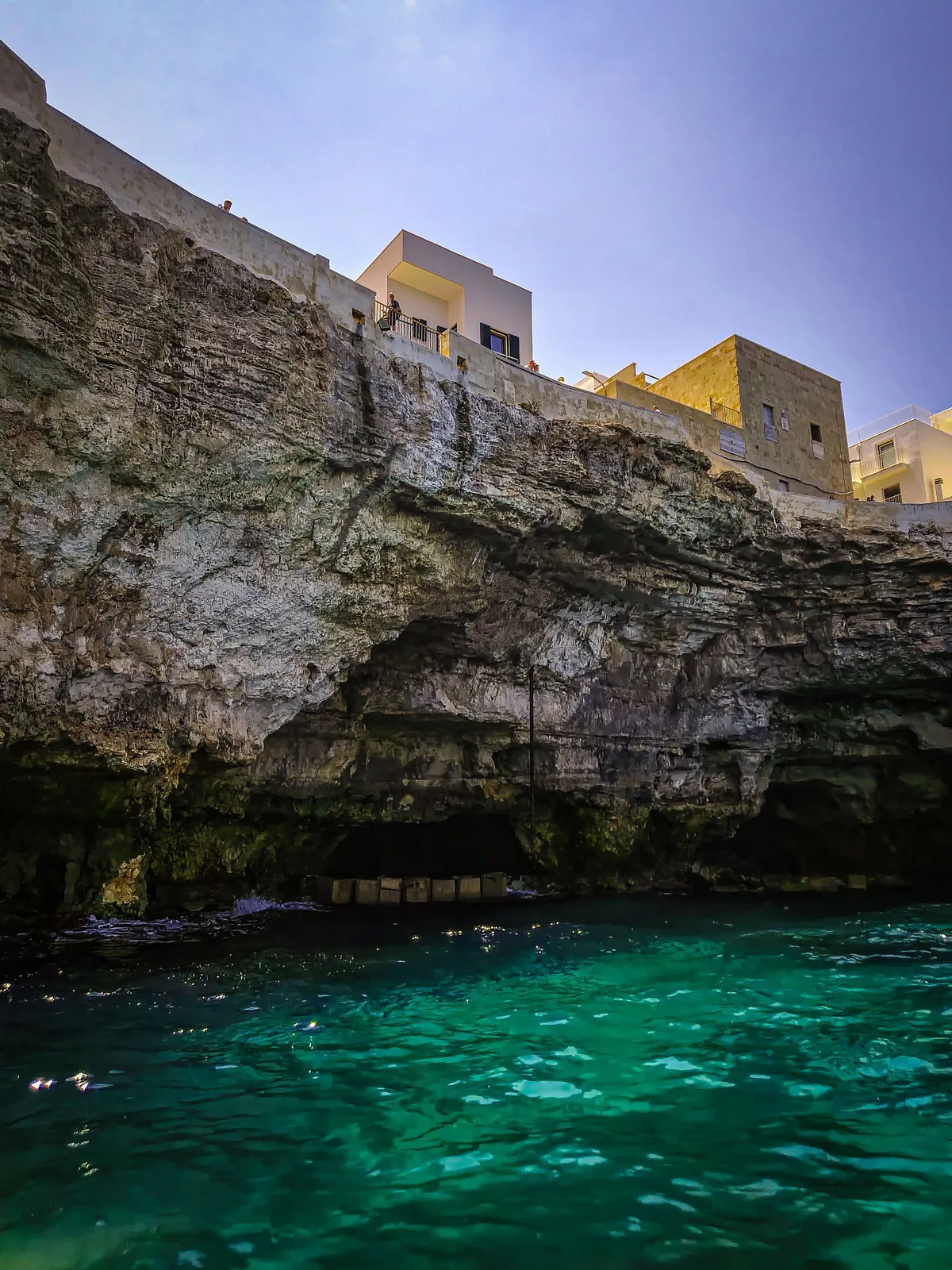 Cliffs Above the Cave — Polignano a Mare — Italy