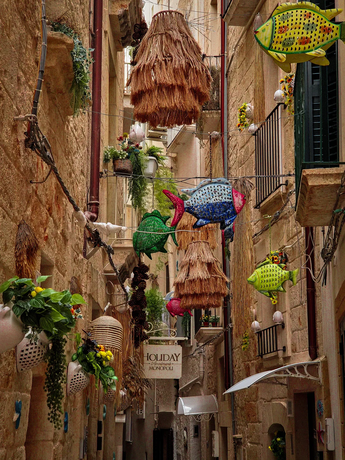 Fish in the Alley — Monopoli — Italy