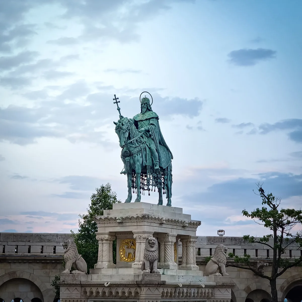 Statue of Saint Stephen — Budapest — Hungary