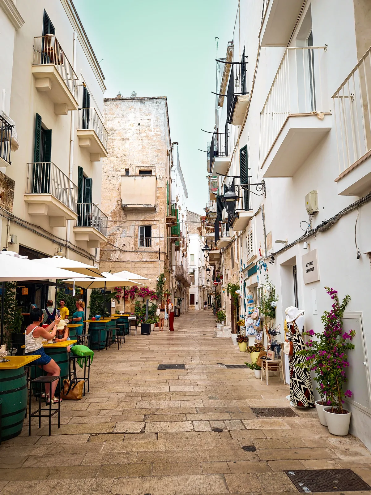 Streets of Monopoli — Monopoli — Italy