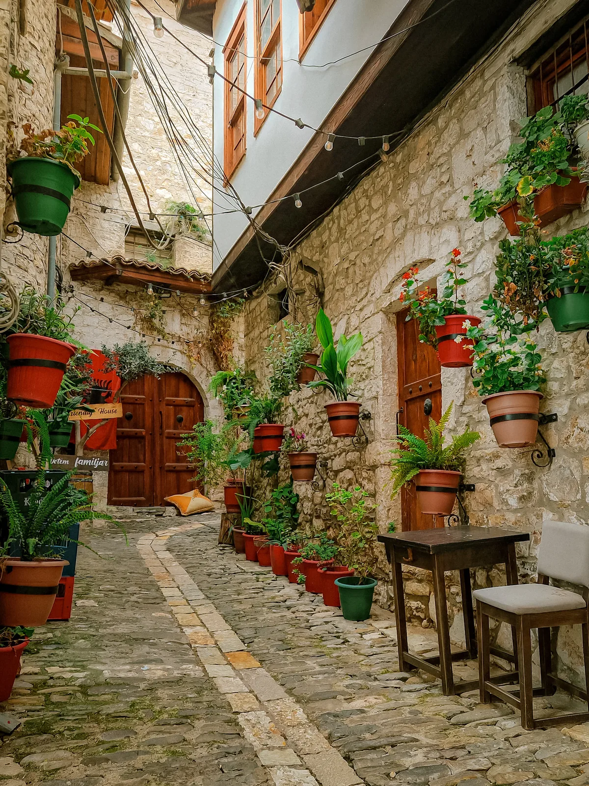 The Green Courtyard — Berat — Albania