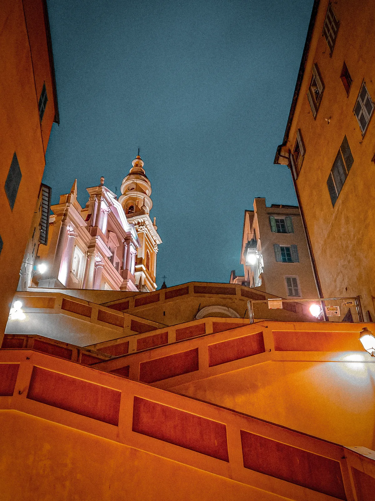 The Night Steps — Menton — France