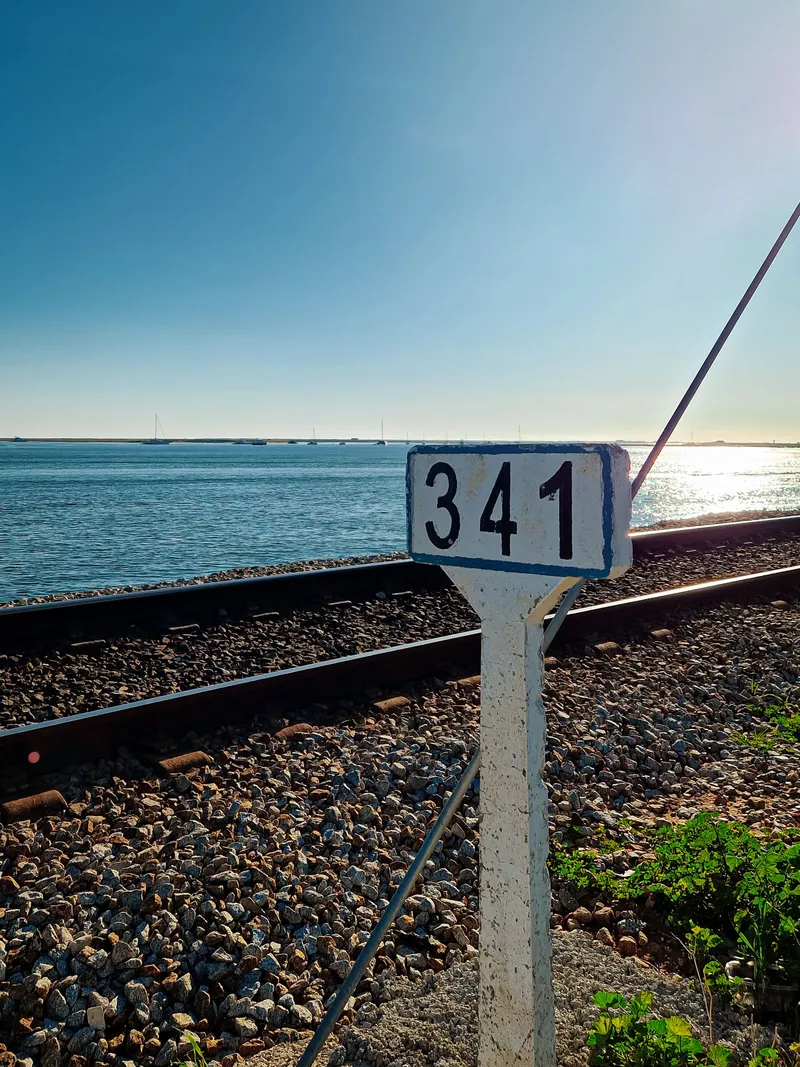 The Rail by the Sea