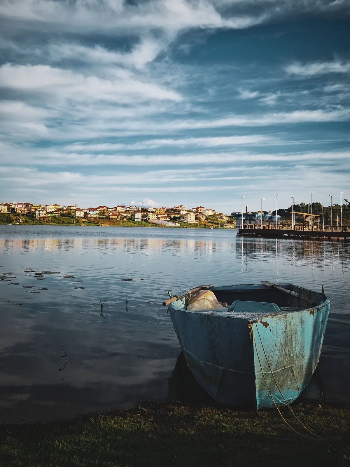 The Waiting Boat — Belsh — Albania